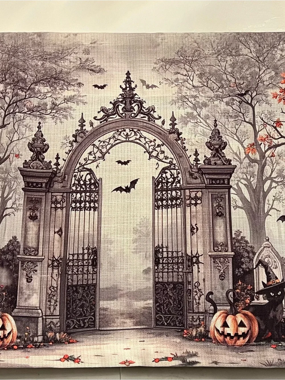 Tahari Home Halloween Valance